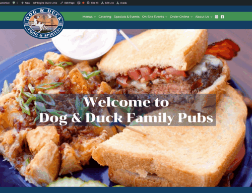 Dog & Duck Website